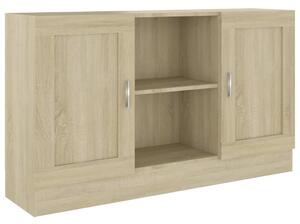 Sideboard Sonoma Oak 120x30.5x70 cm Engineered Wood