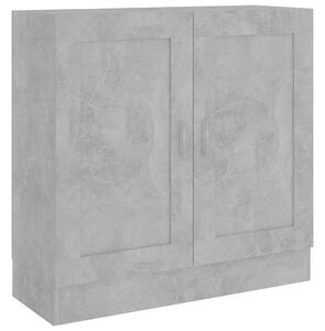 Book Cabinet Concrete Grey 82.5x30.5x80 cm Engineered Wood