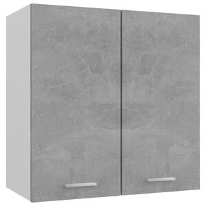Hanging Cabinet Concrete Grey 60x31x60 cm Engineered Wood