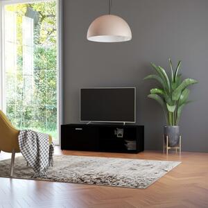 TV Cabinet Black 120x34x37 cm Engineered Wood