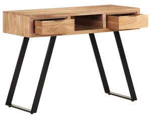 Desk 107x45x79 cm Solid Acacia Wood with Live Edges
