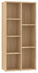 Book Cabinet Sonoma Oak 50x25x106 cm Engineered Wood