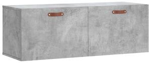 Wall Cabinet Concrete Grey 100x36.5x35 cm Engineered Wood