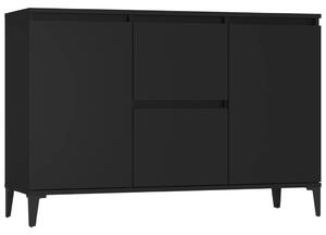 Sideboard Black 104x35x70 cm Engineered Wood