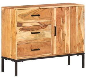 Sideboard 88x30x73 cm Solid Acacia Wood