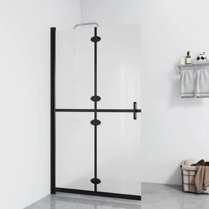 Foldable Walk-in Shower Wall Frosted ESG Glass 70x190 cm
