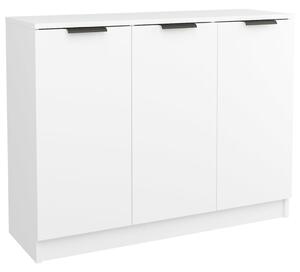 Sideboard White 90.5x30x70 cm Engineered Wood