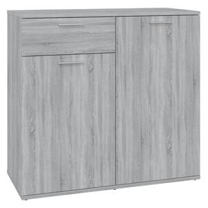 Sideboard Grey Sonoma 80x36x75 cm Engineered Wood