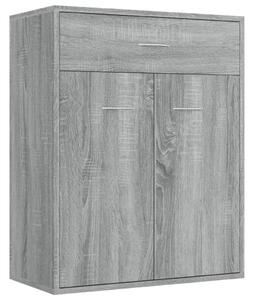Sideboard Grey Sonoma 60x30x75 cm Engineered Wood