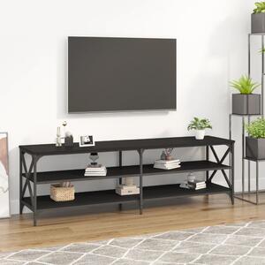 TV Cabinet Black 160x40x50 cm Engineered Wood