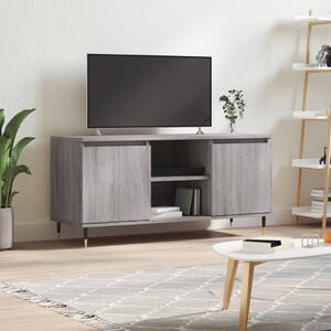 TV Cabinet Grey Sonoma 104x35x50 cm Engineered Wood