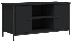 TV Cabinet Black 100x40x50 cm Engineered Wood