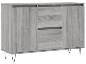 Sideboard Grey Sonoma 104x35x70 cm Engineered Wood