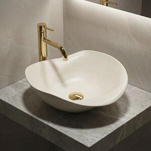 Ceramic Countertop Basin REA HM-34B Handmade ART
