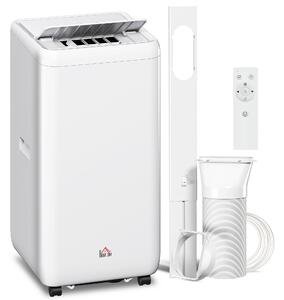 HOMCOM 12,000 BTU Portable Air Conditionerr, Cools 28m² Rooms w/ Dehumidifier, Sleep Mode & 24H Timer Aosom UK