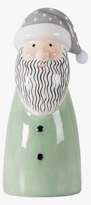 Scandi Santa Decoration in Green Large