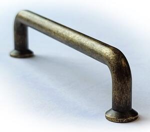 Layon Cabinet Handle in Matt Brushed Brass, Antique Pewter and Deep Antique Brass Finish