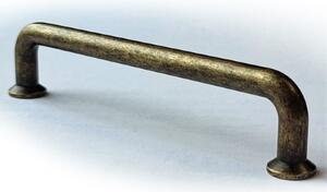 Layon Cabinet Handle in Matt Brushed Brass, Antique Pewter and Deep Antique Brass Finish