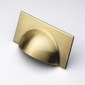 Monmouth Cup Handle with Rectangular Backplate