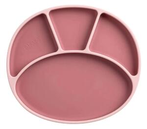 Bibado Silicone Suction Divider Plate - Blush