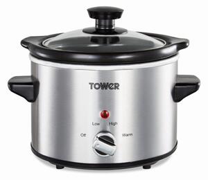 Tower Infinity 1.5 Litre Stainless Steel Slow Cooker