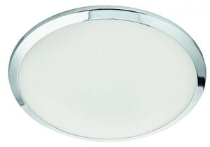 Searchlight 7938-30CC Flush Ceiling Light In Chrome With Frosted Glass