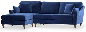 Charice 3 Seater Fabric Chaise Sofa | Chic Modern Couch | Roseland