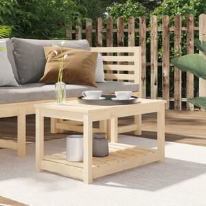 Garden Table 82.5x50.5x45 cm Solid Wood Pine