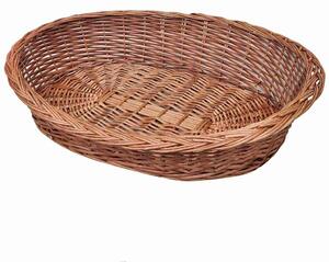 Willow Dog Basket/Pet Bed Natural 90 cm