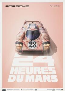 Art Print Porsche 917/20 - Pink Pig - 24h Le Mans - 1971 | Limited Poster Re-edition, Automobilist