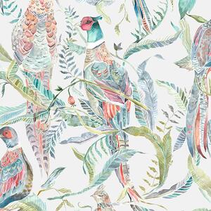 Voyage Maison Torrington Printed Cotton Fabric Pomegranate