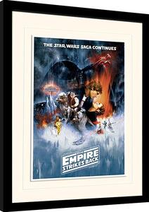 Framed poster Star Wars: Empire Strikes Back - One Sheet