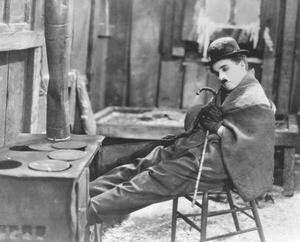 Art Photography Charlie Chaplin, (40 x 30 cm)