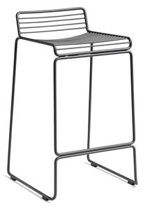 HAY Hee barstool 65 cm Asphalt grey