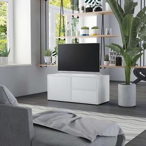 TV Cabinet White 80x34x36 cm Engineered Wood