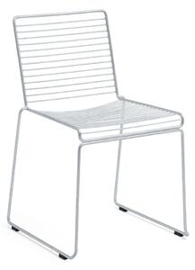 HAY Hee dining chair sled base White