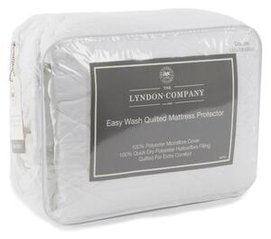 Easy Wash Mattress Protector White