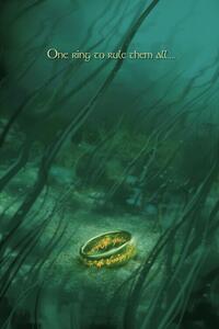 XXL Poster Lord of the Rings - One ring to rule them all, (80 x 120 cm)