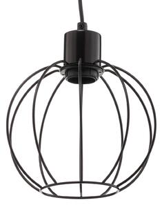 Karou hanging light, 4-bulb, stained brown
