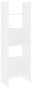 Book Cabinet White 60x35x180 cm Engineered Wood