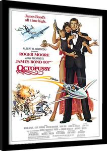 Framed poster James Bond - Octopussy