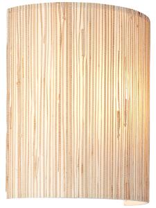 Lucille Natural Seagrass Wall Light