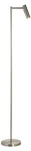 Daniel Floor Lamp in Satin Nickel
