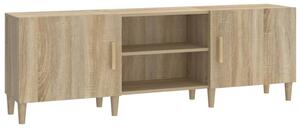TV Cabinet Sonoma Oak 150x30x50 cm Engineered Wood