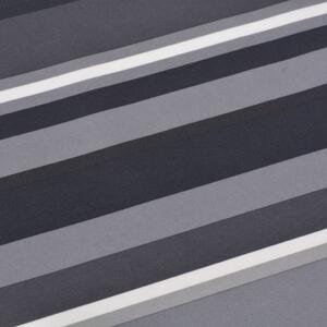 Balcony Screen Oxford Fabric 75x600 cm Stripe Grey