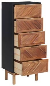 Sideboard 45x32x115 cm Solid Acacia Wood and MDF