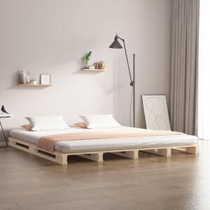 Pallet Bed 150x200 cm King Size Solid Wood Pine