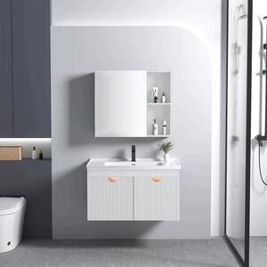 Bathroom furniture set with washbasin Mario 60cm White