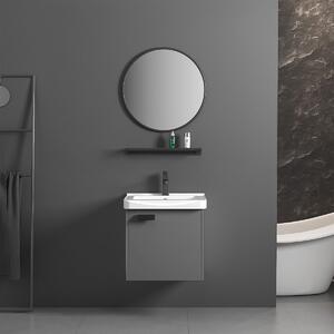 Bathroom furniture set with washbasin Molly 40cm Grey