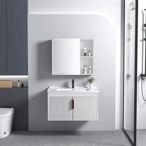 Bathroom furniture set with washbasin Astor 60cm White